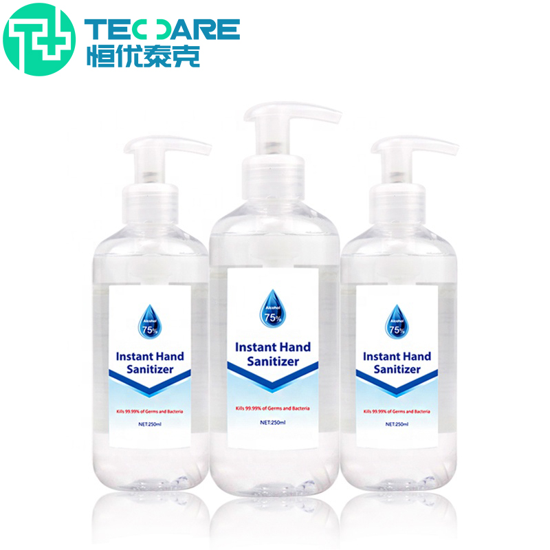 OEM Label 75% Alcohol Hand Sanitizer with Antibacterial Alcohol Hand Wash Gel