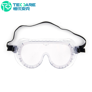 PVC Indirect Ventilation Anti Splash Chemical Safety Goggles