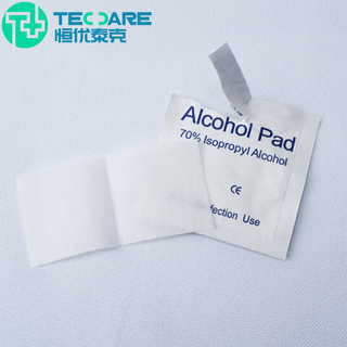 Medical Disposable Disinfection 70% Isopropyl Alcohol Prep Pad