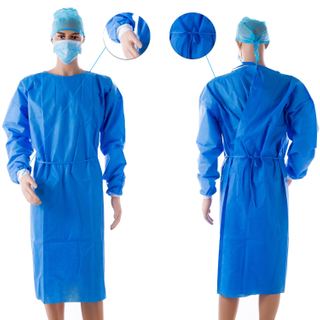 Disposable Waterproof Isolation Gowns for Covid