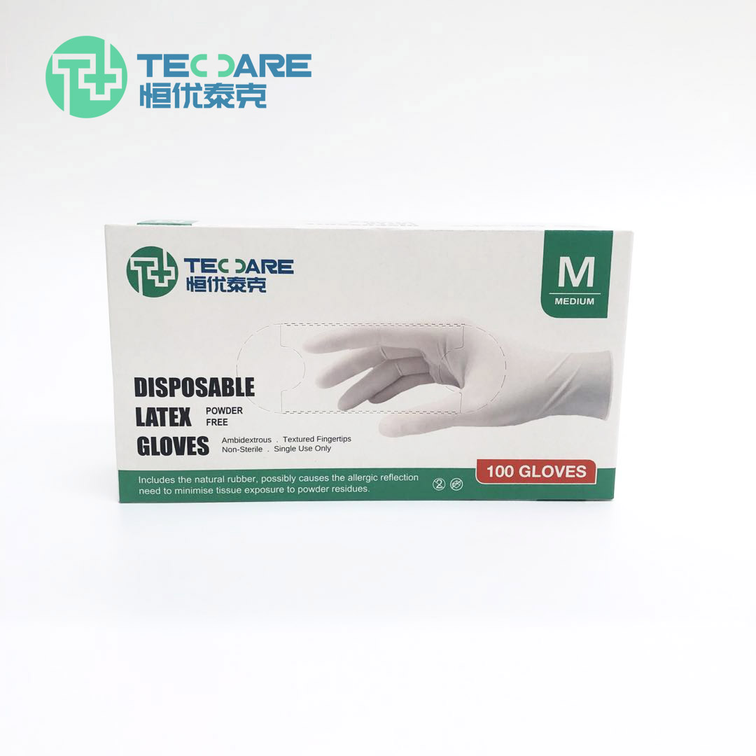 Disposable Powder Free Rubber Gloves