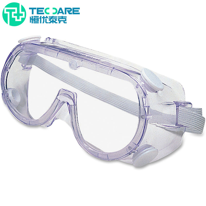 PVC Indirect Ventilation Anti Splash Chemical Safety Goggles